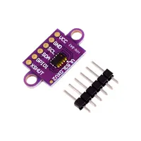 Sensor Láser de Medición de Distancia por Tiempo de Vuelo (ToF) VL53L0X, Módulo de Distancia Láser GY-VL53L0XV2 de 940nm, I2C IIC 3.3V/5V para Arduino