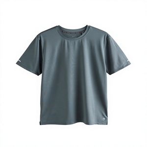 Men's Solid Color O-Neck Short Sleeve <b>T</b>-<b>Shirt</b> 100% Cotton Regular Fit Casual Jersey Knit Solid Color Blank Design - Product Image 5