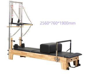 Torre de Pilates de Lujo de Madera de Arce con Diseño de Medio Trapecio para Estudio de Élite: Durabilidad Industrial y Modelado Profesional - Product Image 2