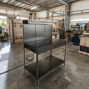 Metal Garage Workshop Work Bench Table