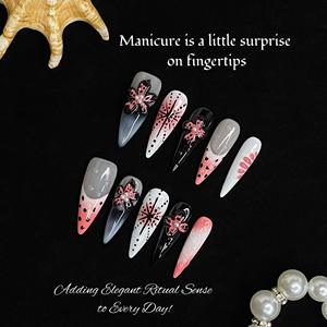 Produits chauds 10 pièces gothique Y2K amande portable oeil de chat Punk métal Style fête ongle autocollant à la main presse sur <span class=keywords><strong>les</strong></span> ongles - Product Image 3