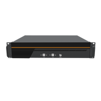 Serveur en rack 2U E5-2695V4 18 cœurs 6*32G ECCRAM 8 baies NAS Serveur NAS X99 Routeur logiciel NAS 2.5 3.5 " SSD Mini PC industriel robuste