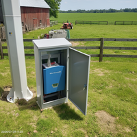 Éolienne portable VAWT haute efficacité 1000W, générateur à axe vertical pour maison et cabane hors réseau