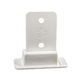 Clips de soporte de estante corrugado de papel reciclable ambiental para estantes de exhibición de conectores de cartón - Product Image 4