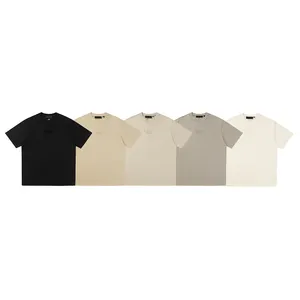 Custom Logo Fear Plus Size 100% Cotton Luxury Of God Essentials Fashion Clothes Men T-Shirt