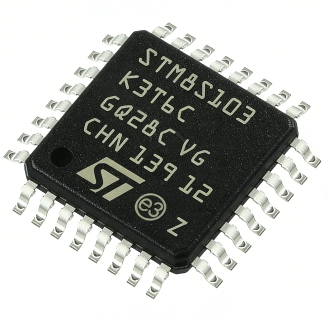 Original Stock STM8S103K3T6C QFP-32 STM8S103 Microcontroller TR