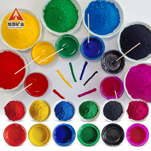 Colorazione di cemento colorato di ossido di ferro pigmento di colore mattone pavimentazione parcheggio uso ferro verde ferro nero - Product Image 2