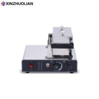 Nouvelle machine à snacks automatique XINZHUOLIAN à double tête pour la fabrication de biscuits aux noix et de gâteaux en forme de noix, machine à gaufres Manju 220/110V