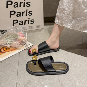Pantoufles e-commerce d'Asie du Sud-Est pour femmes, brise de soirée style français d'été simple et à la mode - Product Image 6
