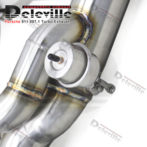 ท่อไอเสีย OBM Catback สำหรับ 997/997.1 3.6L ปี 2004-2012 รุ่น Escape วัสดุ SUS304 ระบบสุญญากาศ - Product Image 2
