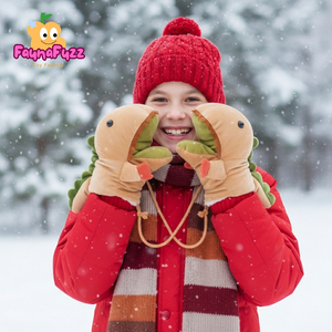 Gants et jouets en peluche super doux en coton et coton PP, motif <span class=keywords><strong>dinosaure</strong></span> Kawaii, pour filles, cadeau d'anniversaire, vente chaude - Product Image 2