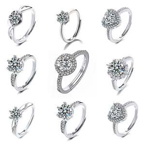 Opale 925 Sterling Silver Casual Anneaux pour Dames <span class=keywords><strong>Akatsuki</strong></span> Anneau Lumière 24 Pouces Colle Extensions de Cils Clé Personnalisée - Product Image 2