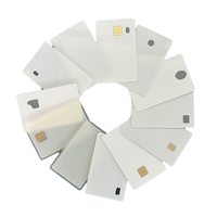 Carte magnétique transparente en PVC/polycarbonate avec impression offset et design estampé à l'or pour le contrôle d'accès