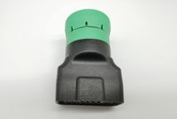 Adaptateur robuste pour automobile J1939 Type 2 vert 9 broches vers connecteur femelle OBD2 J1962 16 broches pour faisceau de câblage de camion