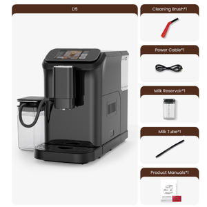 <span class=keywords><strong>Machine</strong></span> à café expresso D5 20 bars avec écran tactile intelligent, moulin à grains intégré, entièrement automatique, pour cappuccino - Product Image 6