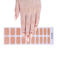 Huizi Gel à ongles non toxique, enveloppes à ongles, autocollants d'art d'ongles imprimés personnalisés, UV