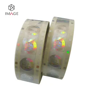 3D güvenlik Hologram sıcak damgalama folyo etiket kağıt/plastik ürünler