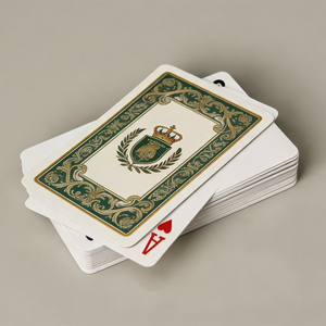 Cartes à jouer personnalisées en usine, cartes de poker OEM, jeu de cartes en papier et en plastique avec boîte pour jeu de casino, vente en gros - Product Image 1