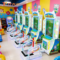 Máquina Arcade de Monedas Happy Jumping 2, Videojuego Interactivo de Saltos para Niños, para Centros de Juego y Parques de Diversiones