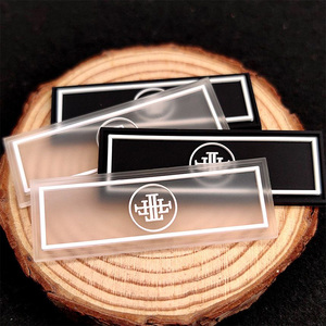 Tùy chỉnh 3D mềm PVC Logo Nhiệt Báo Chí nổi Silicone trong suốt rõ ràng cơ sở Màu sắc PVC cao su các bản vá lỗi Velcro may trên quần áo - Product Image 3