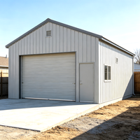 Kits de garage en métal, structure en acier léger, faciles à assembler, démontables, à faible coût, taille personnalisée