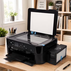 <span class=keywords><strong>Imprimante</strong></span> jet d'encre photo 6 couleurs L805 CISS sans fil USB A4, impression sans bordure, numérisation, copie, en stock pour les ateliers d'impression photo - Product Image 2