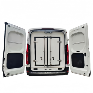 Camioneta Refrigerada Pequeña Tipo Van, Camión Aislado Pequeño, Vehículo de Transporte de Alimentos y Productos Congelados con Placa Azul, Fabricante Original - Product Image 6