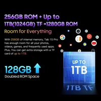 Dropshipping Blackview Tab 15 Pro 10.5 pouces 8 Go + 256 Go Android 12 Dual Sim Global Version avec tablette Google Play Android
