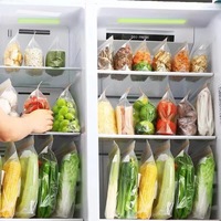 Congélation compacte de qualité alimentaire réfrigérateur sacs de stockage de fruits extracteur auto-scellant sac en plastique de tri