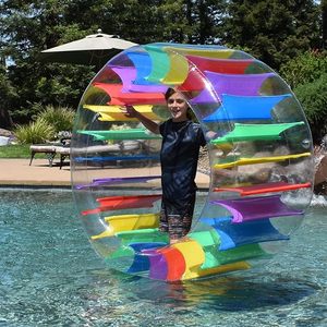 <span class=keywords><strong>Flotador</strong></span> de piscina de <span class=keywords><strong>rueda</strong></span> de rodillo inflable colorido para adultos y niños Material de PVC para diversión al aire libre en el lago de la piscina o el césped del patio trasero - Product Image 5