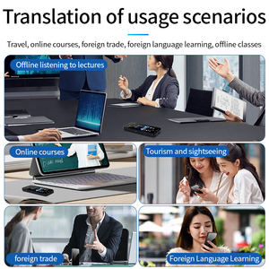 Ps-1- Portable WiFi hors ligne/en ligne <span class=keywords><strong>instantané</strong></span> intelligent 144 langues Traduction de photos AI <span class=keywords><strong>Traducteur</strong></span> <span class=keywords><strong>vocal</strong></span> Dispositif TFT APP Prix bas - Product Image 3