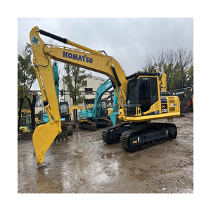 Excavatrice sur chenilles Komatsu PC200-8 d'occasion de haute qualité, 20 tonnes, modèle PC200-8MO/N1, avec moteur, boîte de vitesses et godet de 0,8 m³ - Product Image 2