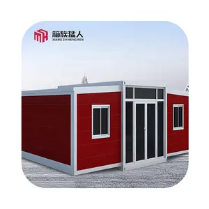 Factory outlet 40ft expandable prefabricated container house thin for australian market with full bathroom