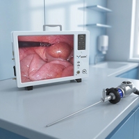 Système de caméra endoscopique médicale portable électrique HD YKD-9119T avec résolution 1080 lignes et sortie pour la chirurgie