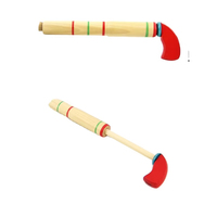Jouets pistolets à bouchons en bois classiques traditionnels, écologiques, en forme de dessin animé, avec son personnalisé, certifiés CE, pour enfants et familles
