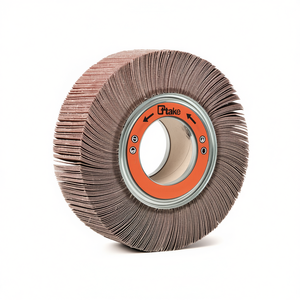 Disco Abrasivo de Tela Corundum Ttake de 250x30x100 mm con Orificio para Pulir Metal - Product Image 2