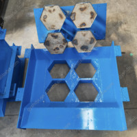 Moule Métallique Creux Autobloquant pour Briques et Blocs de Ciment-Béton, Machines de Moulage