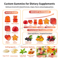 Sachet Doypack Personnalisé Imprimé pour Gummies de Potassium, Magnésium et Vitamine D avec Fermeture Éclair – Emballage Naturel pour Compléments Alimentaires pour Adolescents et Adultes