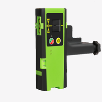 Récepteur laser Huepar LR-6RG, mode extérieur, détecteur laser à impulsions, détection des faisceaux rouge et vert, niveau laser à ligne croisée avec pince
