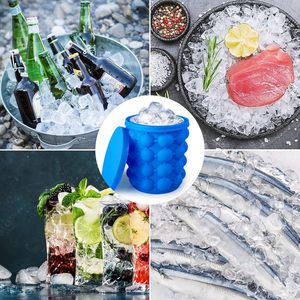 In the Trend Silicone Ice Cube Tray & Ice Block <b>Maker</b> Mold Eco-Friendly Ice <b>Cream</b> Tub - Product Image 4