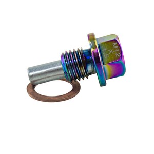 Vis de carter d'huile modifiées M12x1.5 en aluminium à hexagone externe pour remplacement, réparation et réglage des systèmes moteur - Product Image 3