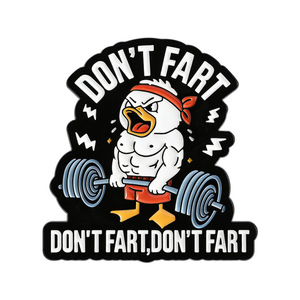 Wholesale Funny Alpaca Enamel Pin "Only You Can Prevent Drama" Metal Brooch Custom Lapel Pin Badge - Product Image 3