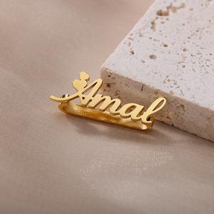 Boucle de bracelet de montre en acier inoxydable, boucles de montre personnalisées avec nom - Product Image 6