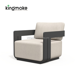 Conjunto de <span class=keywords><strong>Muebles</strong></span> de Exterior Modernos, Sofá de Aluminio para Patio, <span class=keywords><strong>Terraza</strong></span> o Jardín, Resistente al Agua - Product Image 6