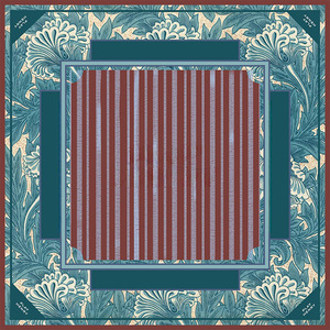Tapis de Mahjong Américain Artistique de Luxe à Motif Floral Vibrant, Housse Silencieuse pour le Mélange des Cartes avec Base en Caoutchouc Épais pour Jeux Sociaux - Product Image 2