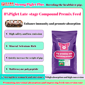 Premix para Suínos de Engorda e Finalização 8% com Minerais de Selênio, Aminoácidos e Suplementos para Suínos, Suplemento Estimulante para Leitões - Product Image 3