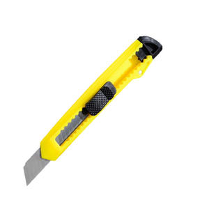 <b>Utility</b> <b>Knife</b> Plastic Yellow 993 Specification Office Tool For Paper Package Wall Cutting With Replacement Blades - Product Image 5