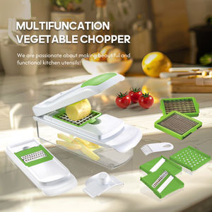 Super <span class=keywords><strong>septembre</strong></span> Sourire Maman Vente en gros Cuisine Alimentaire Mandoline en plastique Manuel Légumes et <span class=keywords><strong>Fruits</strong></span> Dicer Hachoir Cutter Slicer - Product Image 4