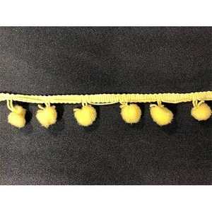 ลูกไม้คุณภาพสูง ลูกไม้นุ่มพร้อมขอบปอมปอม สามารถปรับแต่งได้ มีหลายสีให้เลือกสำหรับขายส่ง ลูกไม้คุณภาพดีที่สุด ขายดีที่สุด - Product Image 3