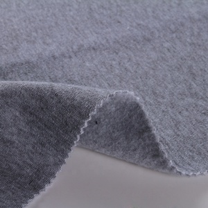 Super suave de punto <span class=keywords><strong>gris</strong></span> hilado <span class=keywords><strong>color</strong></span> mezcla de terry tela de lana para La Sudadera con capucha - Product Image 4